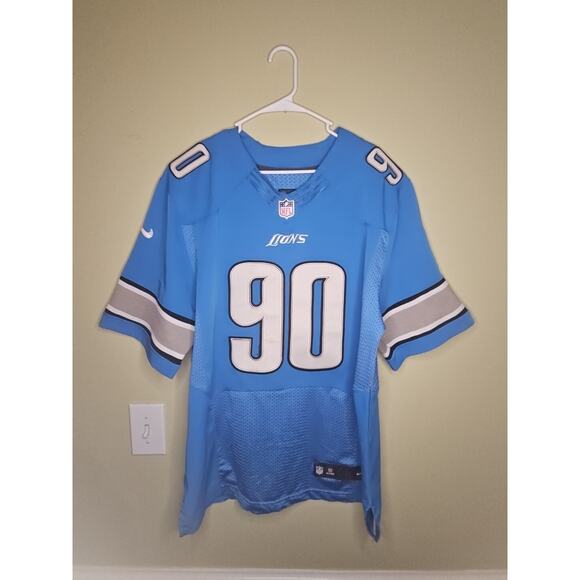 Detroit Lions #90 Ndamukong Suh Nike Stitched Sewn NFL Jersey Size 44 - Picture 1 of 10
